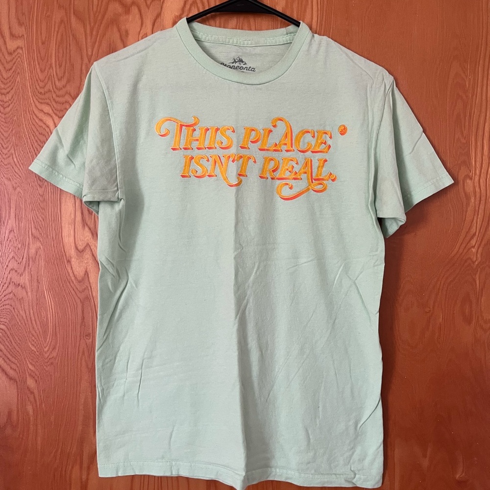Mint Green Graphic T-Shirt